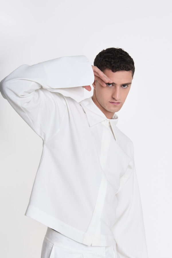 CAMISA BLANCO TIZA 0468