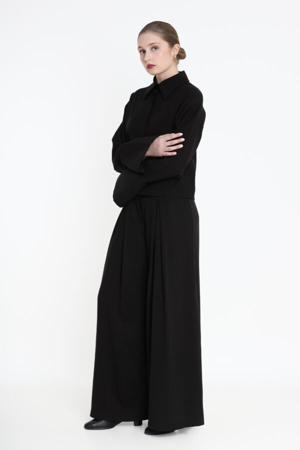 PANTALÓN NEGRO MATE 1424